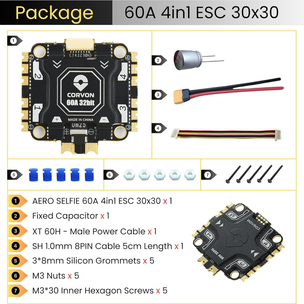 60A 4in1 32-bit ESC