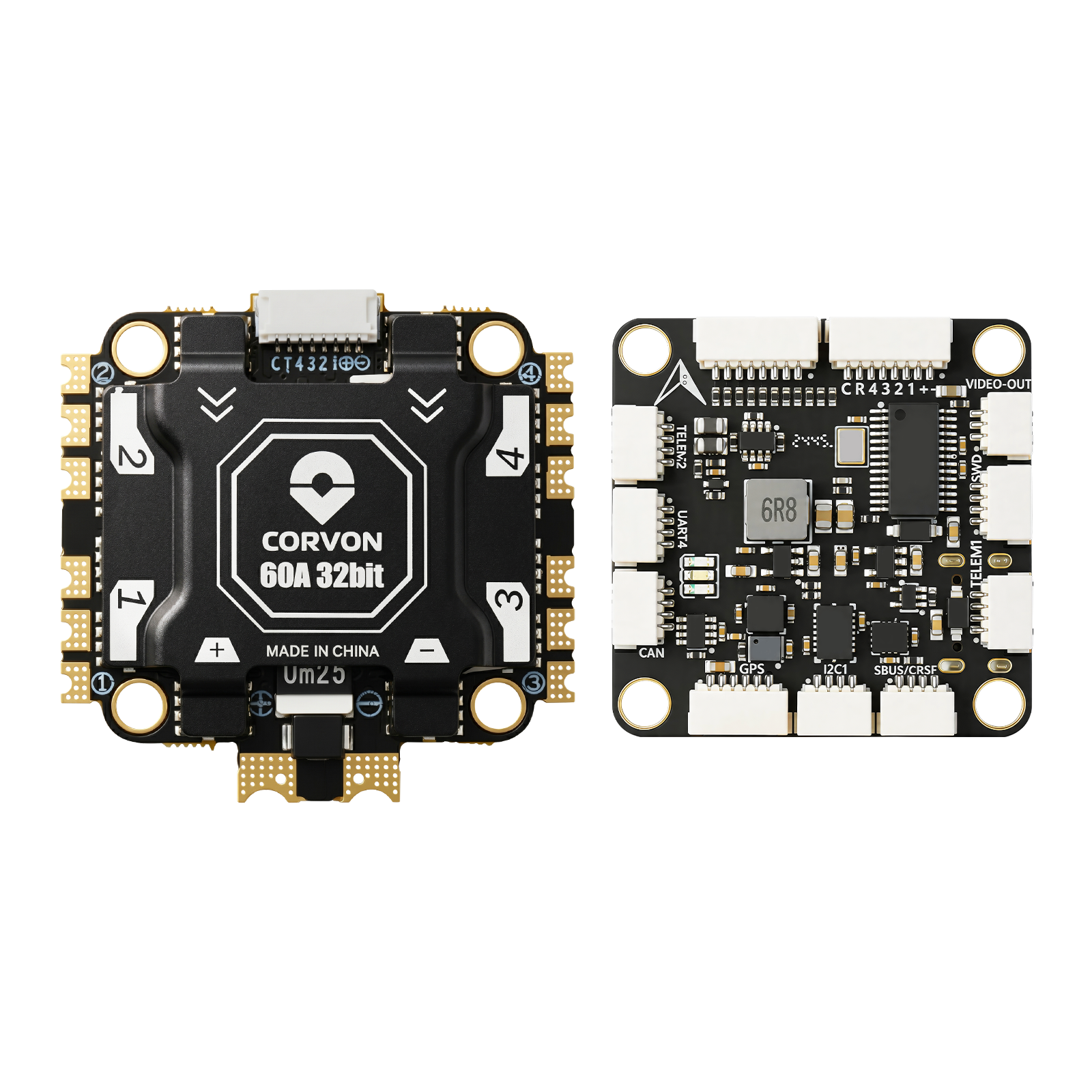 H743 Flight Controller with 60A 32 bit Stack