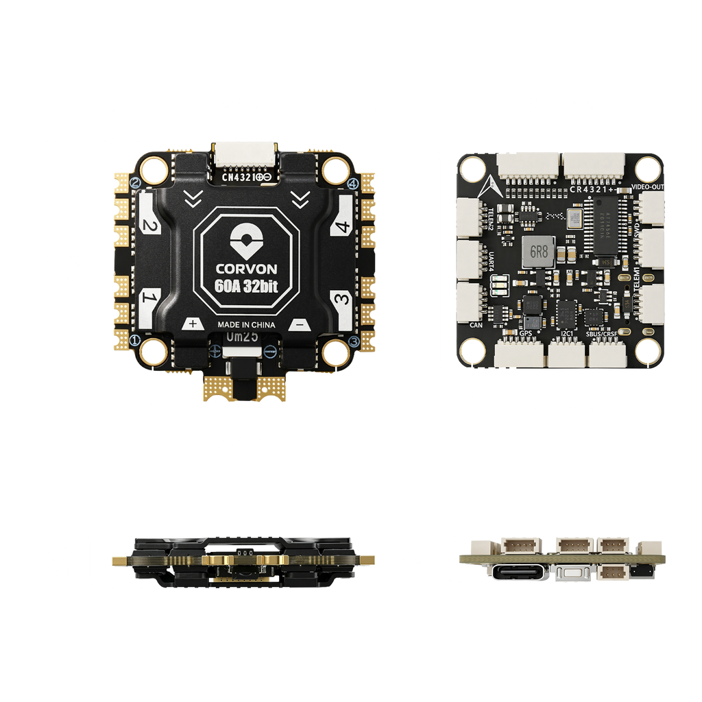 H743v1 Flight Controller with 60A 32 bit Stack