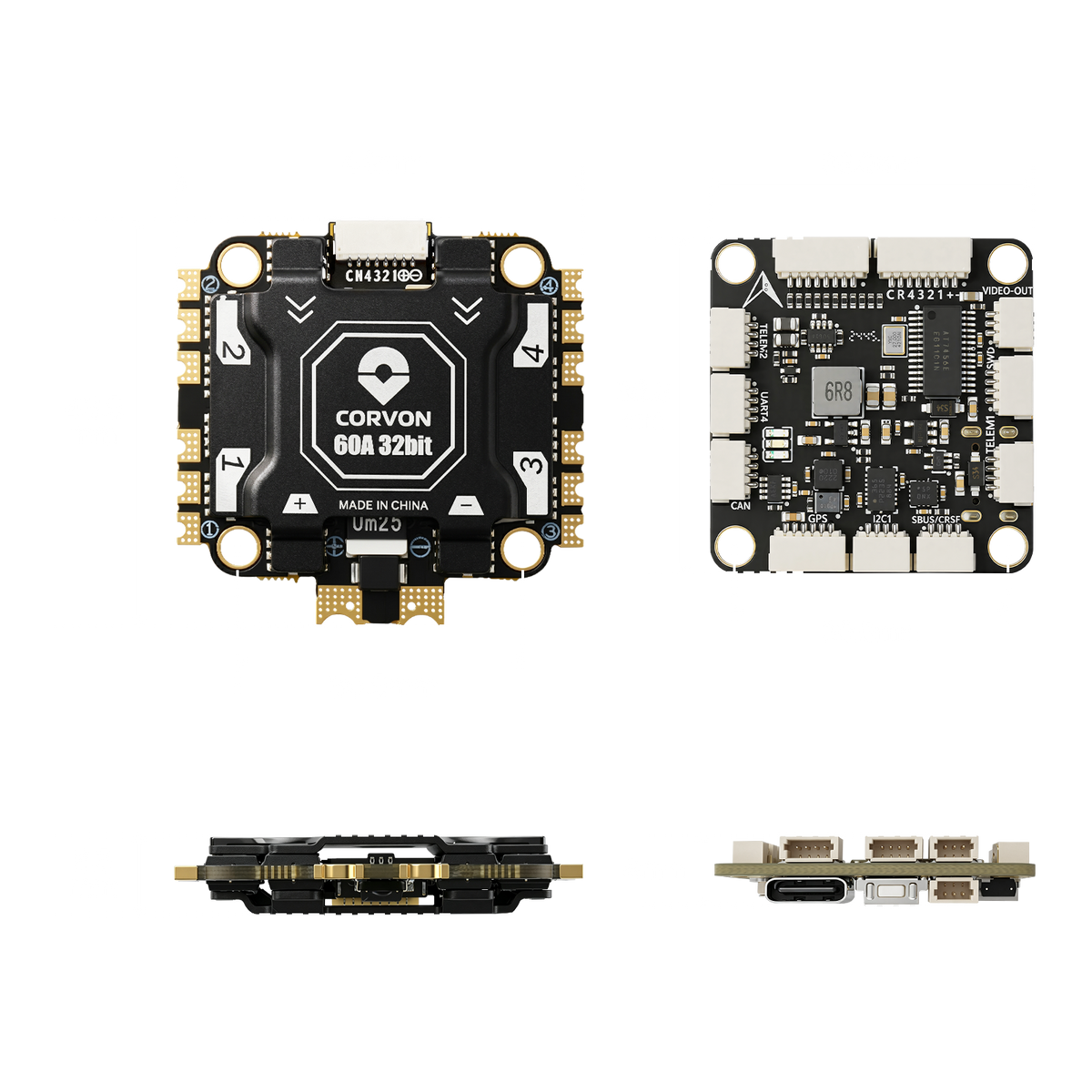 H743v1 Flight Controller with 60A 32 bit Stack