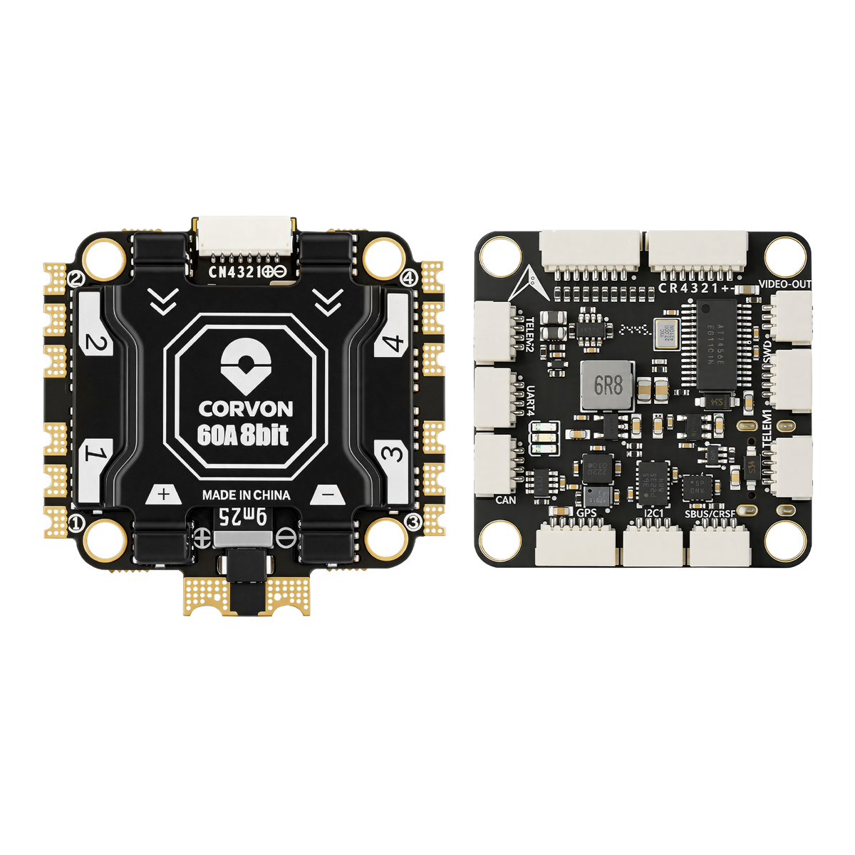 H743v1 Flight Controller with 60A 8 bit Stack