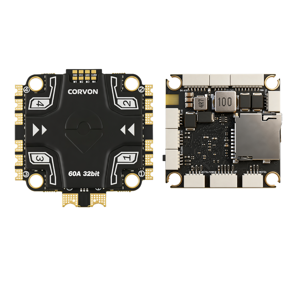 H743v2 Flight Controller with 60A 32 bit Stack