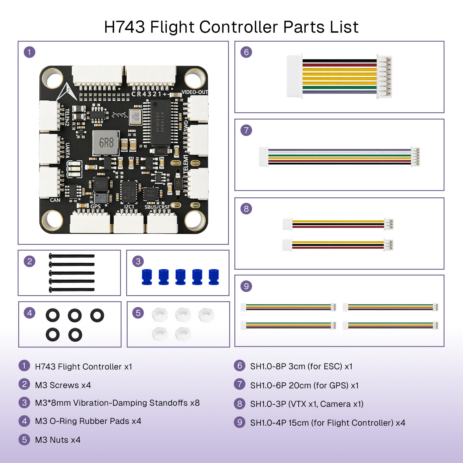 H743v1 Flight Controller