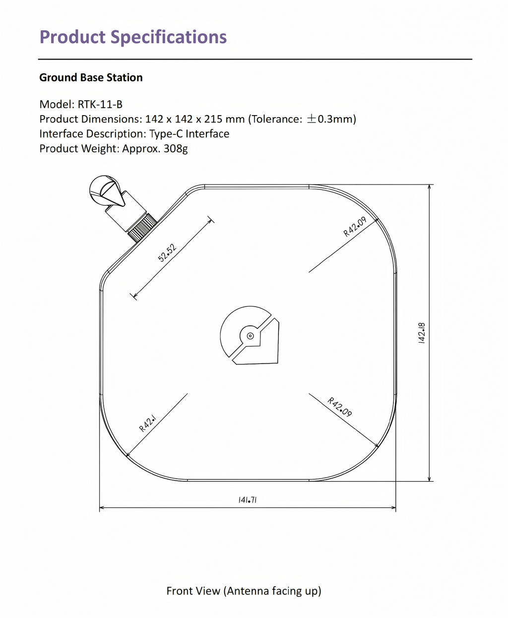 RTK-11-Kit (Base station + mobile station)